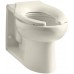 Kohler K-4396-47 Anglesey Elongated Bowl with Rear Spud  Less Seat  Almond - B0014XT7MY